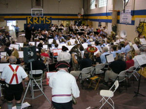 Massed Bands at the 2011 Festival